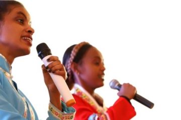 Students from the Confucius Institute at Addis Ababa University perform at a special ceremony marking the Confucius Institute's 10th anniversary in Addis Ababa.