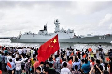 The Chinese Navy ship, Xuchang