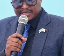 Botswanan Minister of Sport and Arts, Jacob Kelebeng