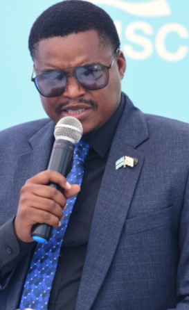 Botswanan Minister of Sport and Arts, Jacob Kelebeng
