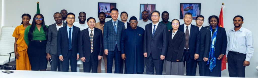 Delegates of the Nigeria-China Strategic Partnership (NCSP) and Central Party School of the CPC