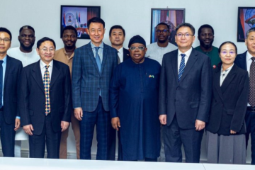 Delegates of the Nigeria-China Strategic Partnership (NCSP) and Central Party School of the CPC