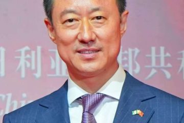 H.E. Mr. Yu Dunhai, -The Chinese Ambassador to Nigeria