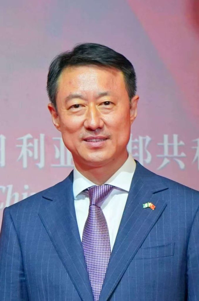 H.E. Mr. Yu Dunhai, -The Chinese Ambassador to Nigeria